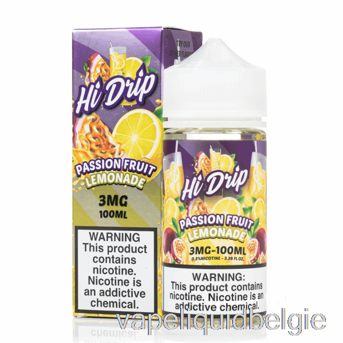 Vape Vloeibare Passievruchtlimonade - Hi-drip E-liquid - 100 Ml 0 Mg